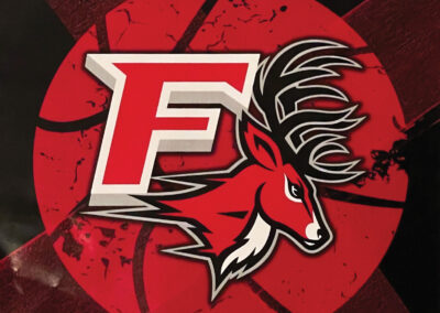 Fairfield University Stags Basketball Banner